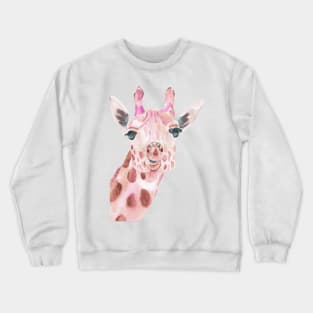 Colorful Giraffe Crewneck Sweatshirt